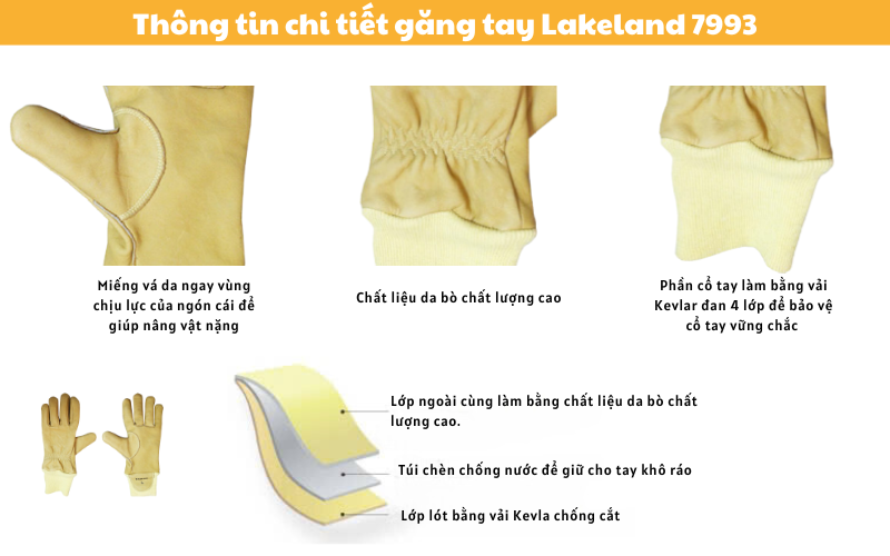 Găng tay chữa cháy Lakeland 7993